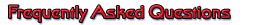 Frequently Asked Questions